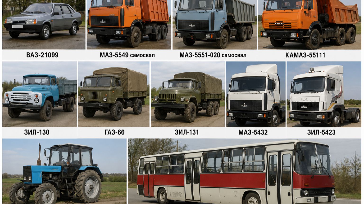 11 машин - Motor Depot