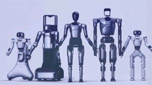 Завод для робота. Роботы полицейские.