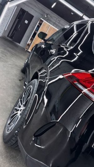 Mercedes GLE - чистка и полировка кузова авто, покрытие керамикой — часть 1