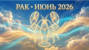 РАК — Гороскоп июнь 2026: Алхимия внутренней тишины и рождение света ♋