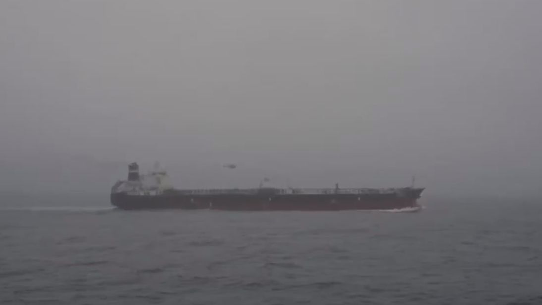 Задержание российского танкера 