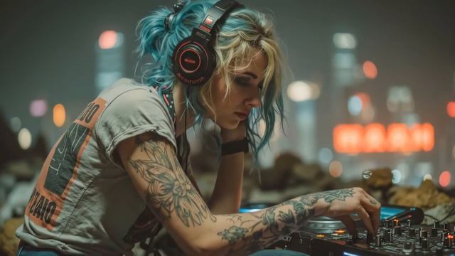 Deep Electro Vibes ｜ Night Drive Music - Rooftop Lounge Mix & Desert Beats & Dubai DJ Set-(1080p30)