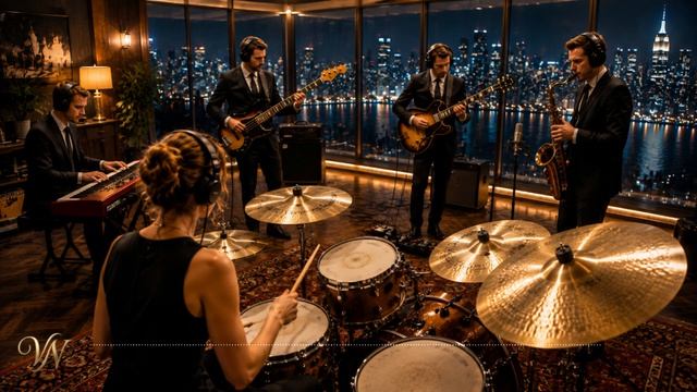 🌃 Midnight Intensity Session - High-Fidelity Modern Fusion Jazz ｜ 1 Hour Mix ✨ смотреть онлайн