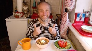 Обед с Цилей. Быт моей бабушки в Советской деревне. Мукбанг. Обжор. Еда на камеру. Диета. Шизофрения