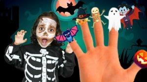 Семья пальцев Хэллоуина _ Halloween finger Family song - Kuku and Cucudu(2)