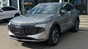 HAVAL F7 в комплектации Премиум серый салон черный