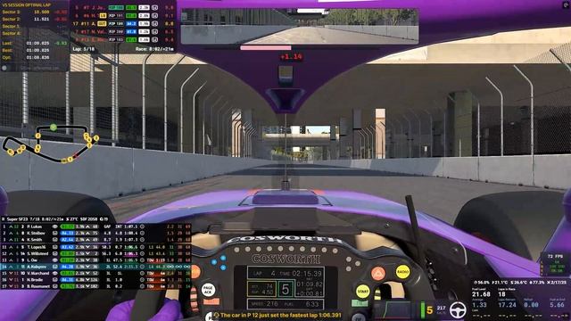 iRacing - Super Formula Series - Fixed - Long Beach