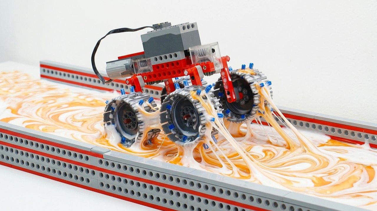 LEGO Technic Glue Challenge: Умная машина проедет или застрянет? смотреть онлайн