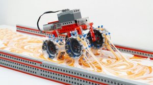LEGO Technic Glue Challenge: Умная машина проедет или застрянет?