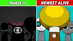 sprunki phase 11 (оригинал) но они выжили