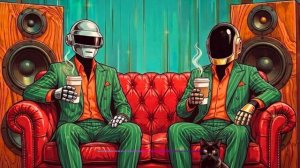 🎧 Daft Punk Stereo Groove Lounge ｜ Chill Disco, Synthwave, Electronic Funk, Neo Soul Playlist