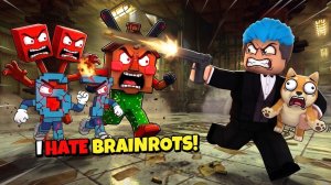 Играю в Roblox - I HATE BRAINROT 60lvl