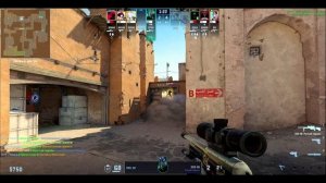 Обидно ПОЧТИ ЭЙС  #cs2 #топ #dust2