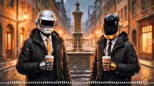❄️ DAFT PUNK Winter Old Town Night ｜ Chillwave, Synthwave, Retro Funk, Nu Disco, Electronic Playlist
