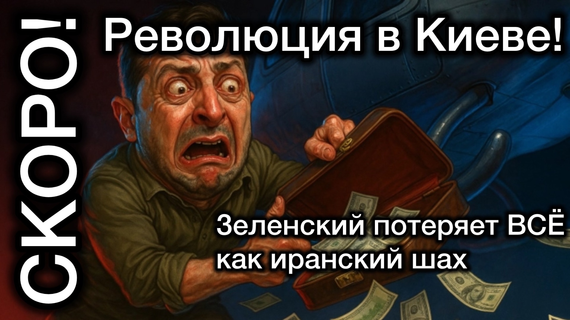 Революция в Украине. Зеленский сам сеье копает могилу. Судьба Пехлеви!