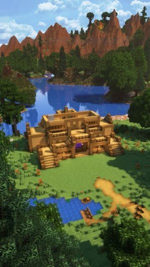 How to Build a Large Survival House in Minecraft