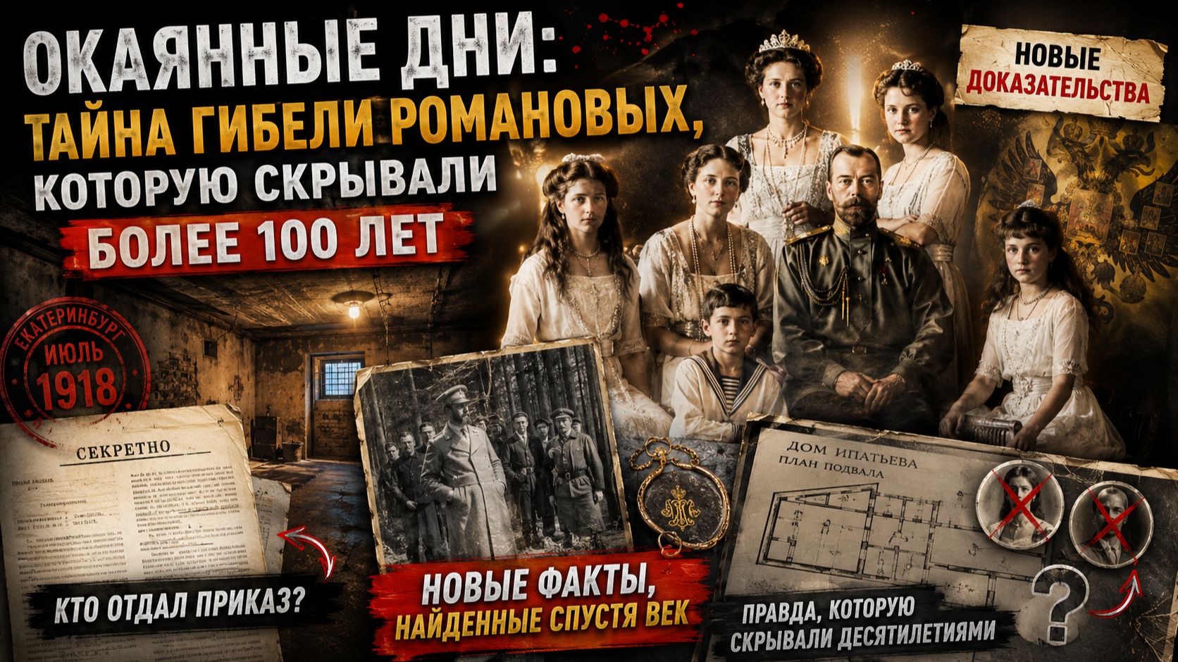 Исчезнувшие навсегда: страшная правда о последних днях императорской семьи и их окружения