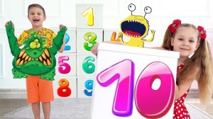 Вместе учим цифры😍🌈🔢