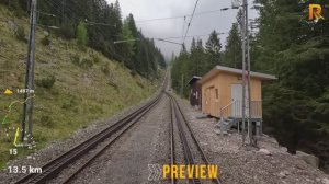 🚄 4К SmartTV ➤ 🌄 Из Гармиш-Партенкирхена в Цугшпитце, Баварская ж/д Цугшпитцбан, Германия! 🌄