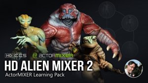 HD Alien Mixer 2 от Reallusion: три расы инопланетян для эпических научно-фантастических проектов!