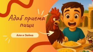 Али и Зейна • Серия 4 — Адаб приёма пищи.| ПроДинМедиа | ProDinMedia