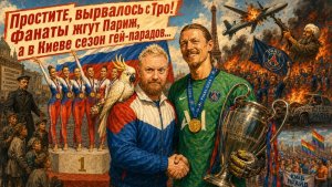 «Простите, вырвалось!» №428 | Про горящий Париж, посланного Простроченного, наших чемпионок