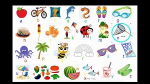 Summer alphabet