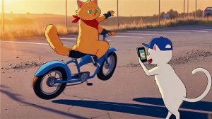 🐱🏍️ КОТЫ-БАЙКЕРЫ: анимэ-стиль, драйв и свобода дорог
