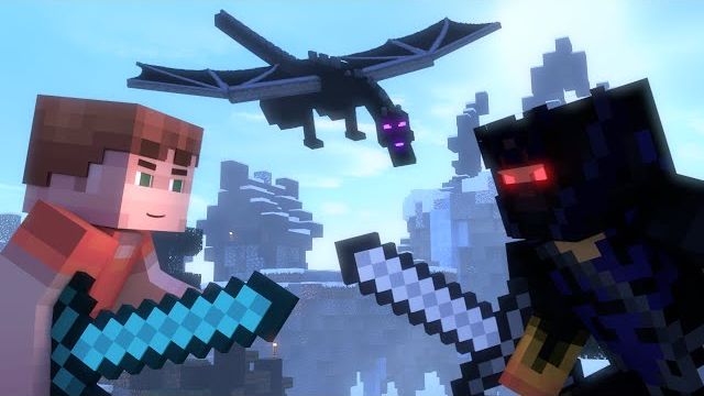 Скайварс (анимация для Майнкрафта) [Hypixel]