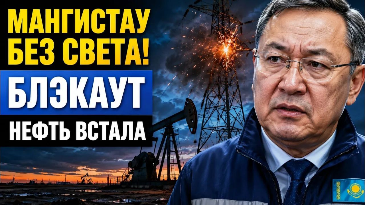 Блэкаут в Мангистау почему нефтяное сердце страны осталось без тока