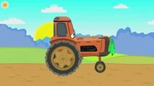 ✅Мультфильм для Детей «Сбор урожая» 🌾🚜