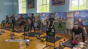 Фестиваль гиревого спорта прошел в Докузпаринском районе