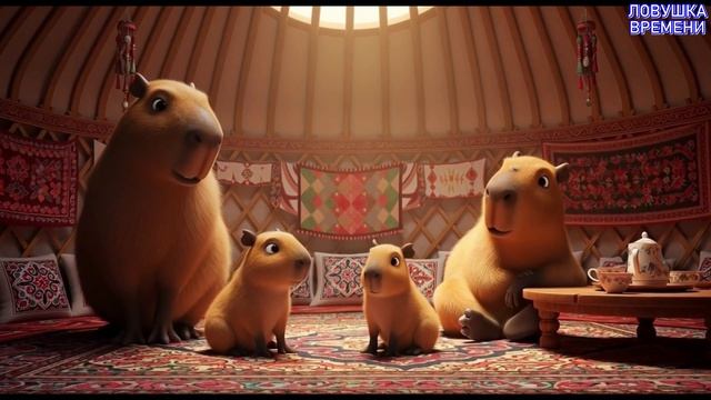 КАПИБАРЫ В КАЗАХСТАНЕ Мультфильм