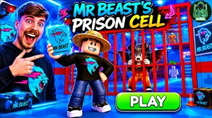 Побег мистера Чудовища из тюрьмы! (Roblox Obby)- Игровой процесс ∣ #roblox