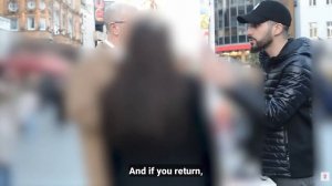 Любопытная пара просит мусульманина объяснить масштабы мировых страданий! Мухаммед Али