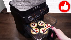 Нежнейший Десерт с творогом и ягодами в аэрогриле! Безумно вкусно к чаю!