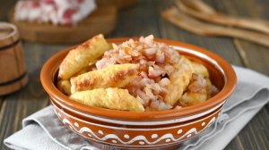 Копытки со шкварками, как в белорусской деревне 👌 Просто картофель и мука, а какой вкус!
