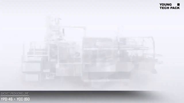 Машина для упаковки порошков в саше YPD-4S-4 Young Tech Pack