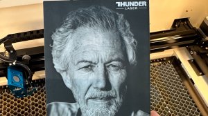 Подбор и обработка фото для фотогравировки на СО2 лазерном станке Thunder Laser Bolt