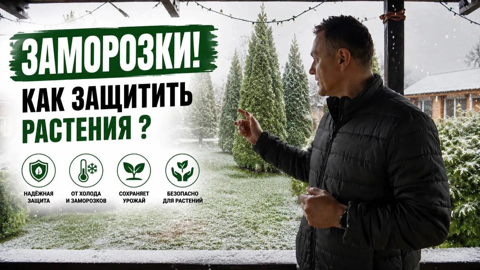 Заморозки как защитить растения