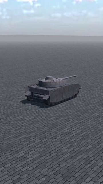 Модель танка PzKpfe IV Ausf. H