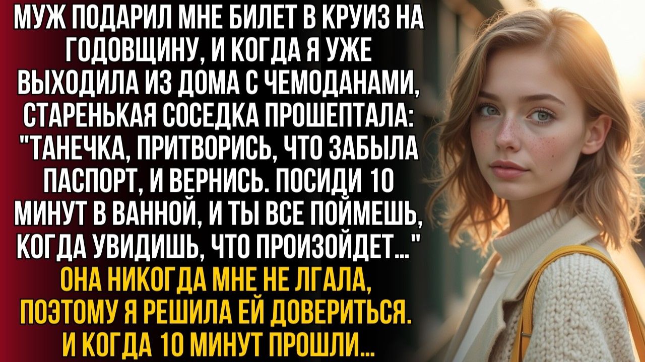 ИСТОРИИ ИЗ ЖИЗНИ|Муж подарил круиз, но соседка|РЕАЛЬНЫЕ ИСТОРИИ|ЖИЗНЕННЫЕ ИСТОРИИ