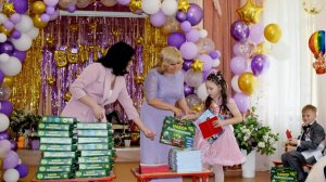 вручение дипломов в детском саду