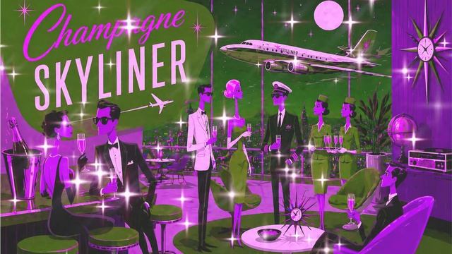 60s Atomic Jetsetter Cocktail Jazz ｜ Champagne Skyliner