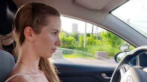 Обучение вождению. Первый урок вождения с Дарьей. Готовимся к первой поездке