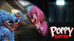Сервер Poppy Playtime в Minecraft _ Сцена смерти Хагги и Кисси _ Тизер-трейлер Главы 3