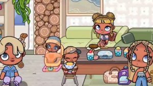 Утренняя семья в аватар ворлд
рунитна 👩🍼🧒👧👨💼