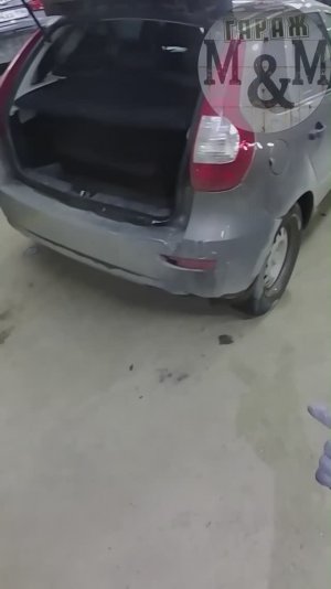 Лада Калина 2 снятие заднего бампера