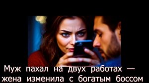 Аудиорассказ Измена жены с богатым начальником Истории из жизни слушать онлайн