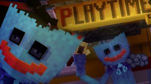 POPPYPLAYTIME _ МАЙНКРАФТ СЕРВЕР _ ТИЗЕР ВЗАИМОДЕЙСТВИЯ С ХАГГИ ВАГГИ!!! - BEDROCK